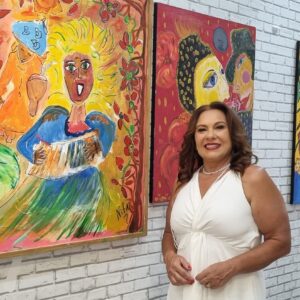 Espaço OPEN Cultura, do Jurerê OPEN, recebe exposição de Nita Faces Brasil